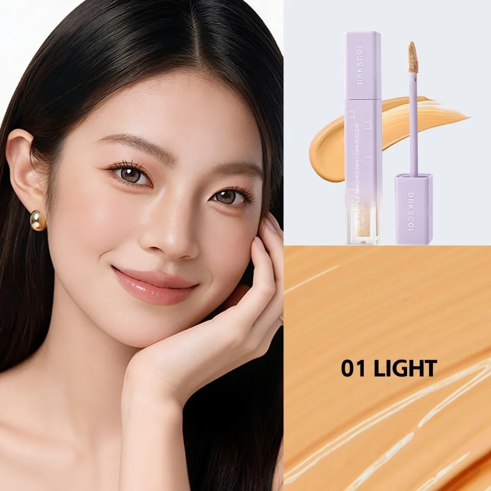 New 6 Colors Eyes Concealer Fresh Hydrating Tone Concealer Under Eye Long Lasting Dark Eye Circles Concealer for Girls