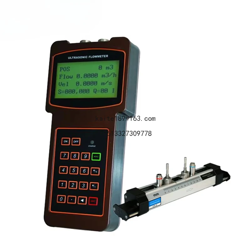 Misuratore di portata ad ultrasuoni portatile con ammoniaca liquida per acque luride industriali economico con RS232