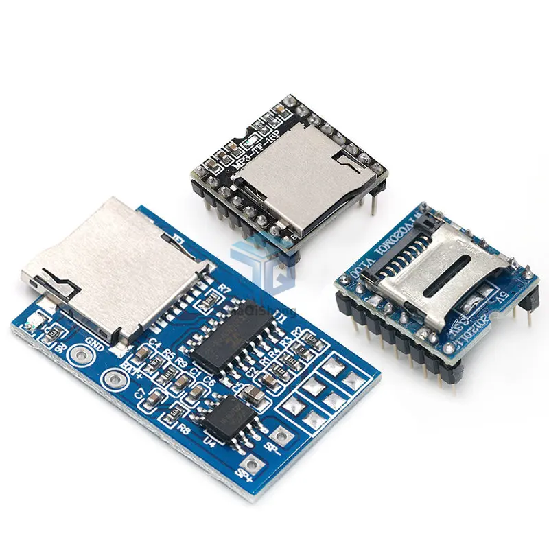 WTV020 GPD2846A Mini MP3 Player Module TF Card MP3 Sound Module Voice Module For Arduino GM Power Supply Module