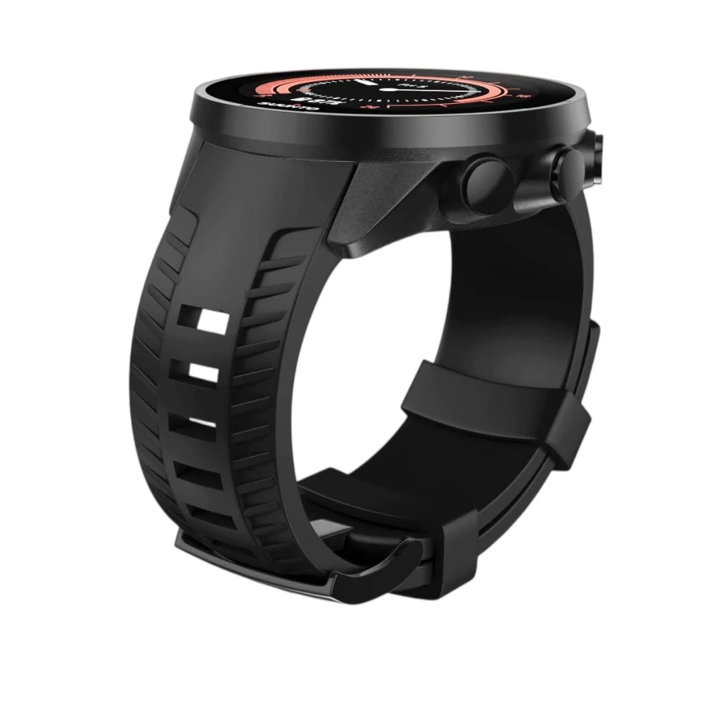 24mm Gummi-Silikon-Armband für Suunto 9 Smartwatch, Ersatzarmband für Suunto 9 Baro, Armband für Spartan Sportuhr – Detail 5