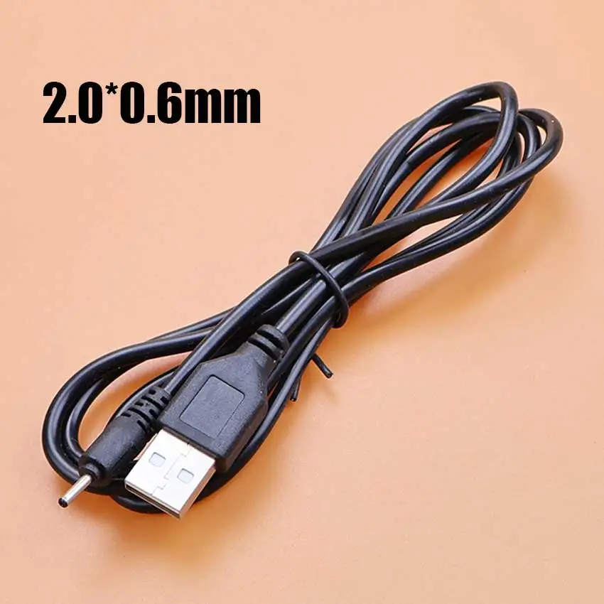 USB 2.0 Male A to DC 5.5x2.1 4.0*1.7 3.5*1.35 2.5*0.7 5.5*2.5 mm Plug Jack DC Power Cord Socket Connector 5V Supply Cable Line