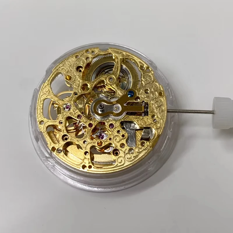 The Brand New 2189 Movement Chinese Precision Hollowed Out Gold Mechanical Movement Watch Mouvement Accessories