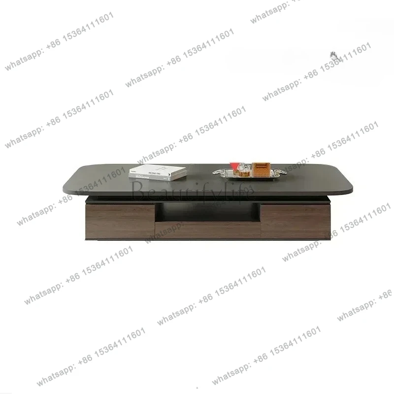 05 FG17Italian Quality Coffee Table Simple Luxury Beauty Modern Coffee Tables Nordic Trendy Antique Kaffee Tische Postmodern Fur