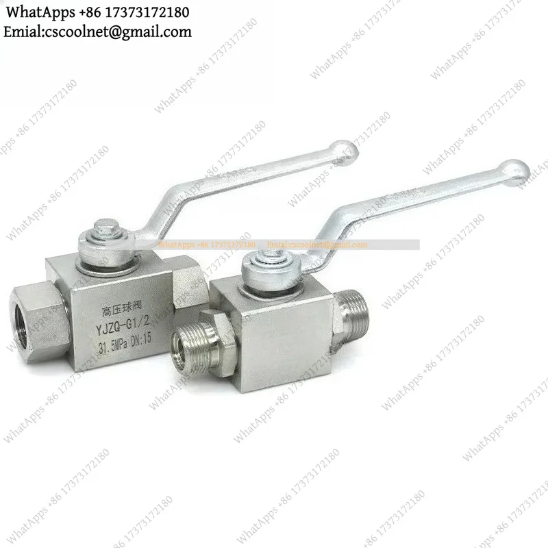 k06 Hydraulic High Pressure Ball Valve for YJZQ Series Inch Metric Internal Thread Hydraulic Switch Valve