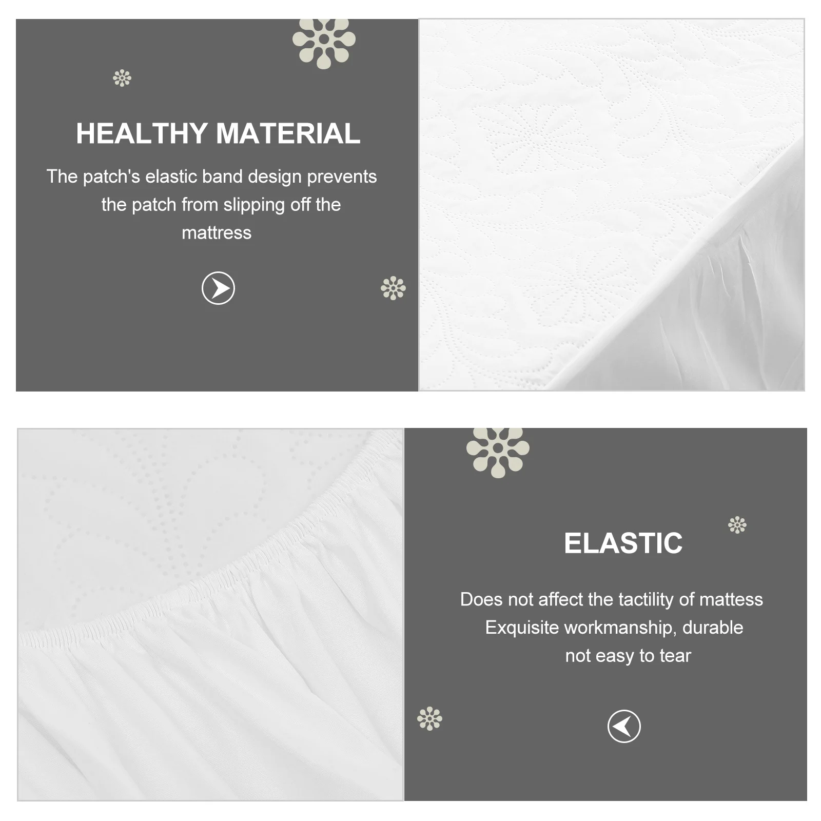 

Waterproof Cotton Fitted Sheet Elastic Mattress Protector Breathable Cover for Home Hotel Bedding Waterproof Mattress Pad