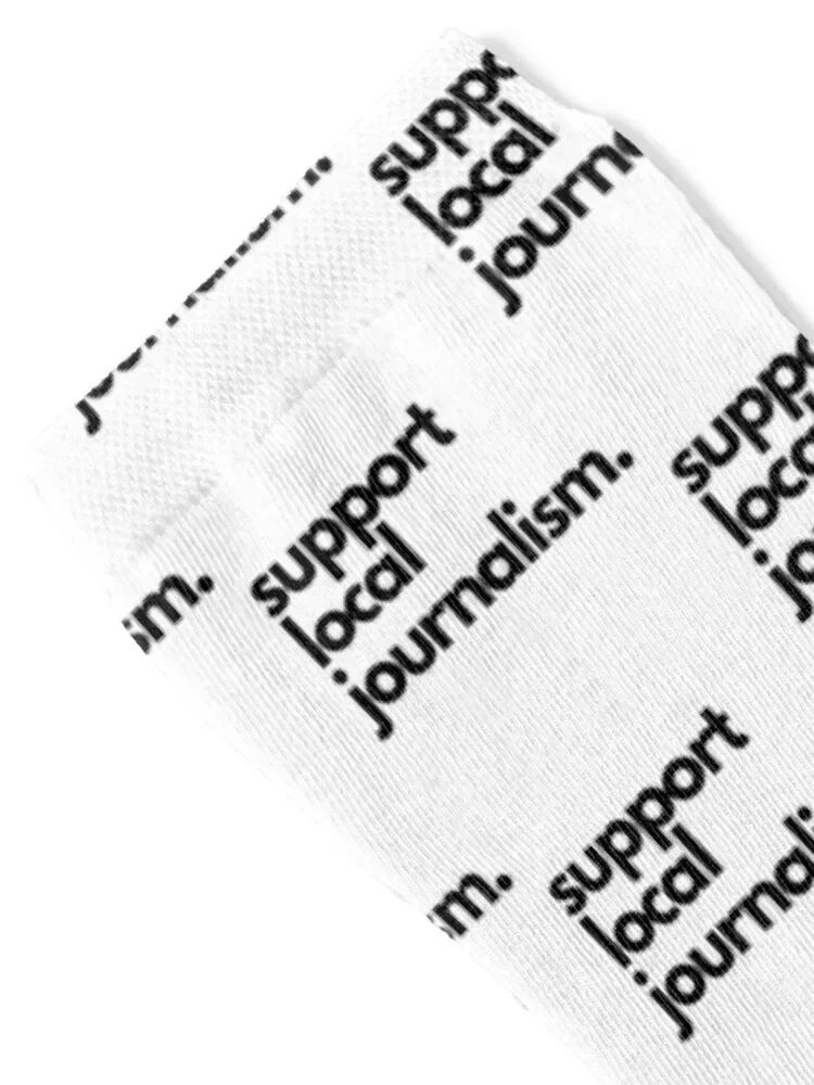 Support Local Journalism Socks Stockings compression christmas stocking Boy Socks Women's