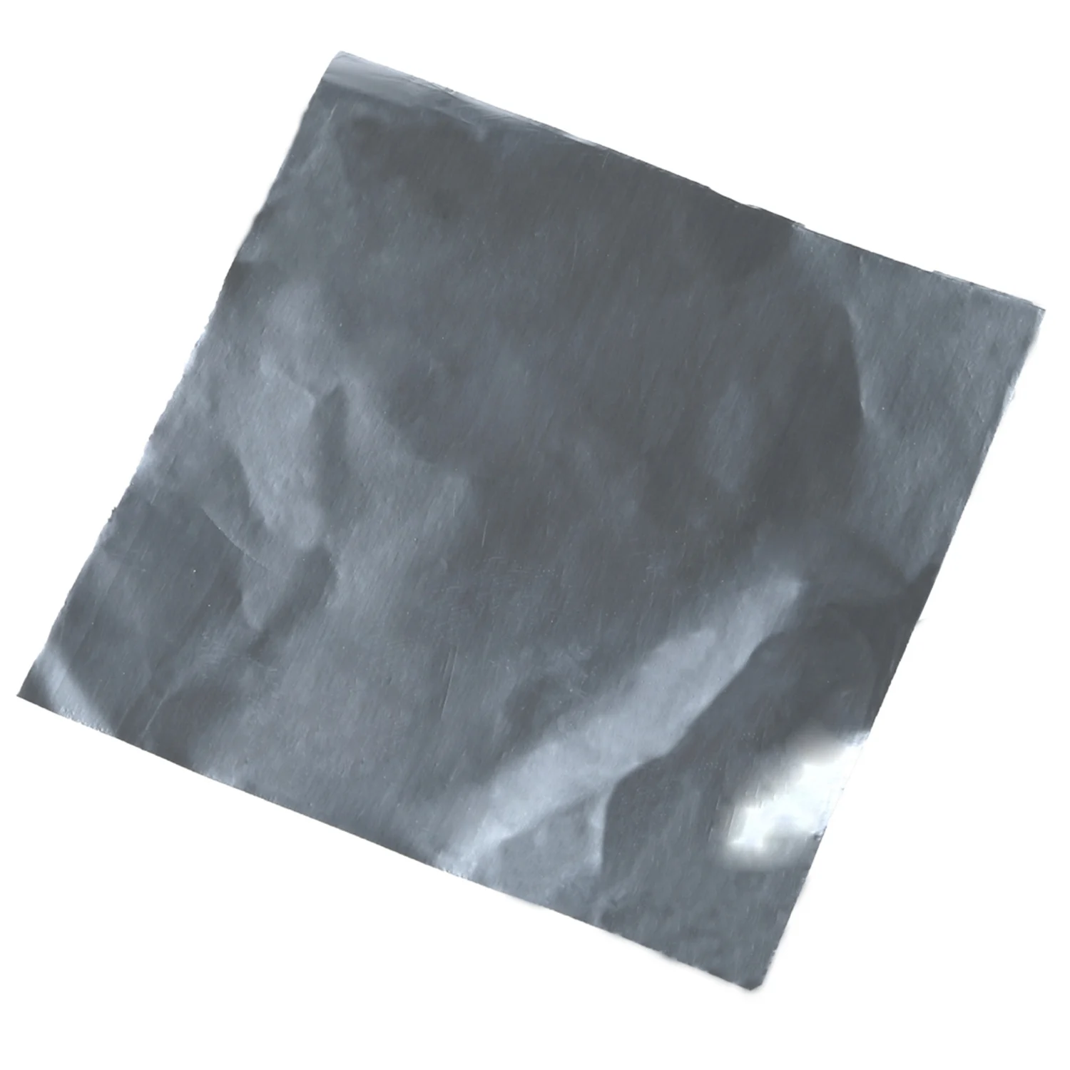 200 Uds. Paquete de dulces bonitos papel de aluminio envoltorios de papel de aluminio cuadrados, 100 Uds. De plata y 100 Uds. De oro