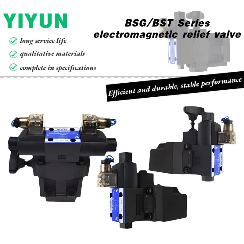 1PC S-BSG-03 06 10-2B2 2B3A 2B3B 3C3-D24/A240-N1-51 YIYUN Pneumatic Solenoid Valve Pressure Reducing Valves S-BSG Series