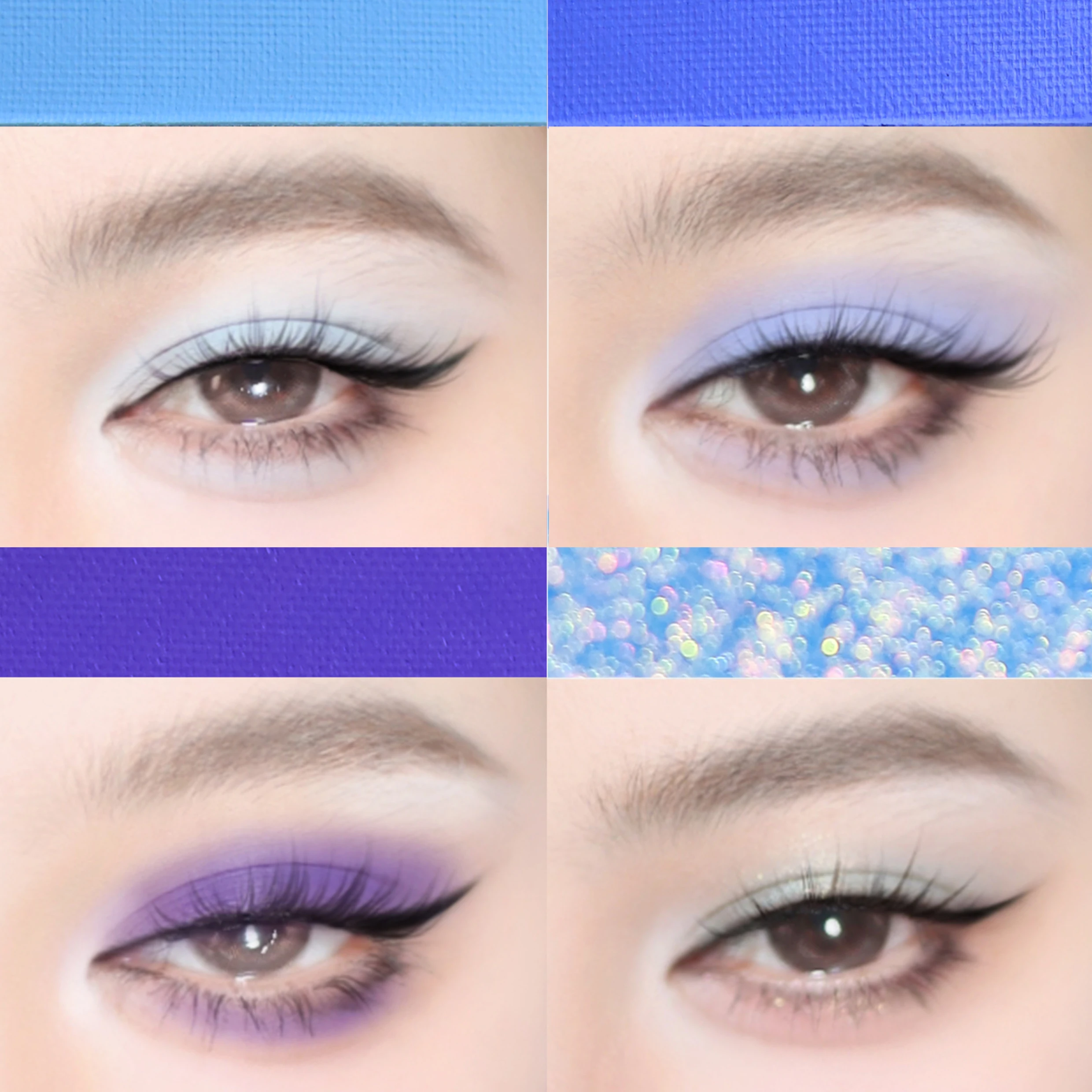 Yizhiyunshang Garden Chameleon Eyeshadow Matte Powder Metallic Highgloss Glitter Highlight Longlasting Combined  Gliter for Eyes