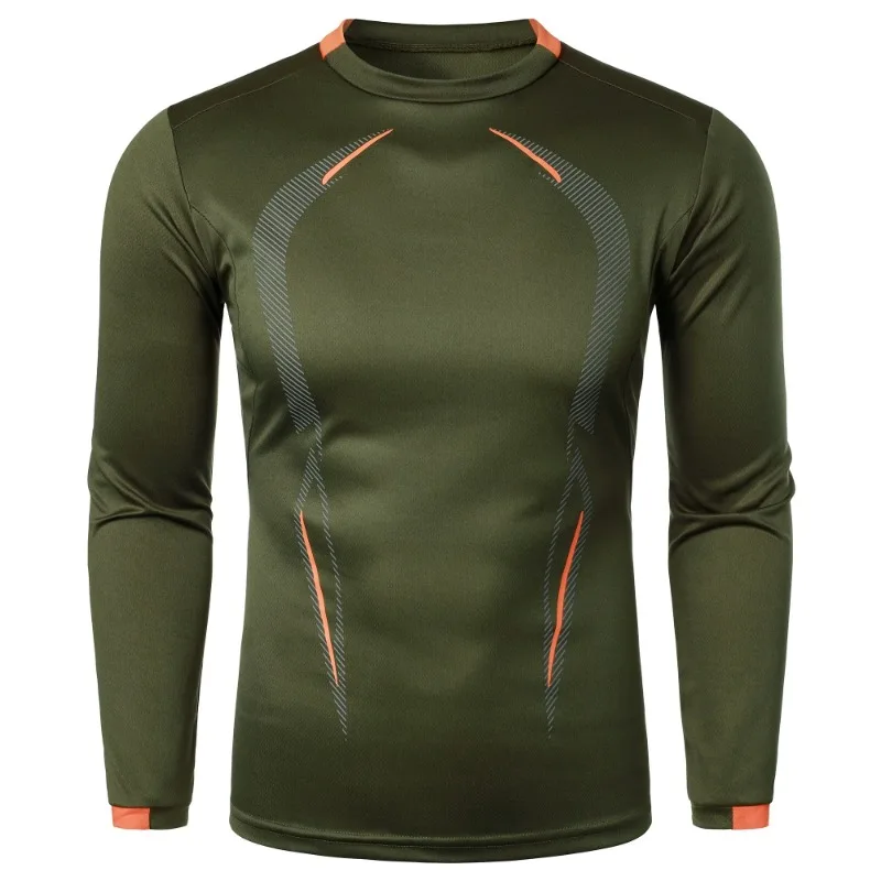 New Men\'s Sports Training Long Sleeve Quick-dry T-shirt Fitness Lightweight Streetwear Breathable Oversized T Shirts for Men