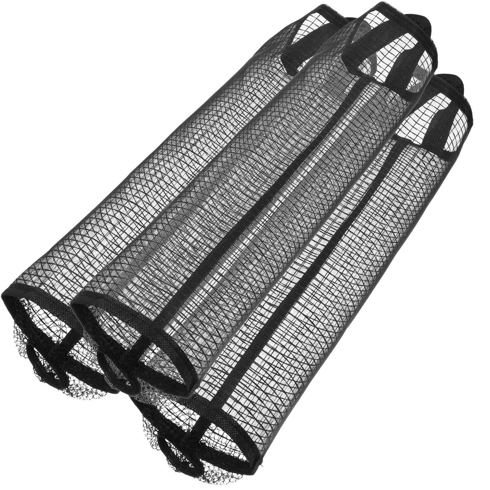 

3pcs Kitchen Plastic Bag Holder Large Capacity Hanging Grocery Dispenser Storage Reusable Organizer Wall Mount