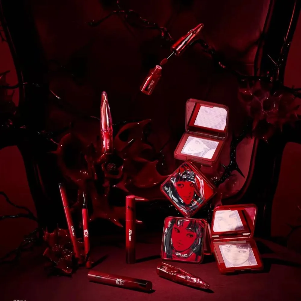 Little Ondine Collaboration Lip Mud Eyeliner Mascara Smooth And Silky Lasting And Colorful Creating Natural Look On Face