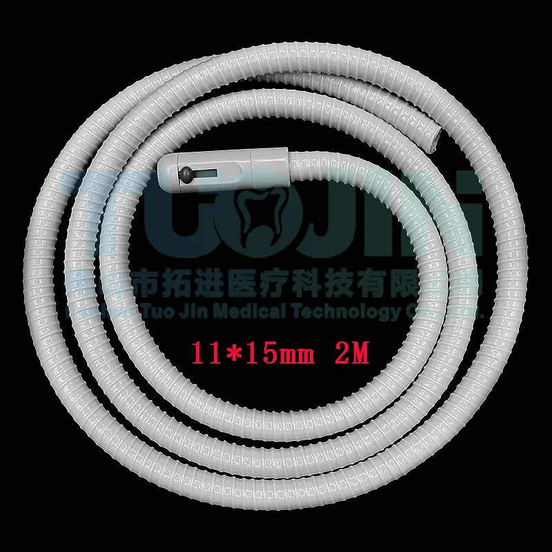 2 Meter Dental Strong Weak Suction Tube Tubing Hose Pipes for Dentist Chair Turbine Unit Odontologia Dentistry Material Dentista
