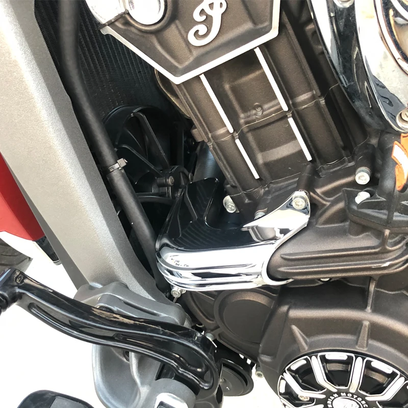 Cubierta de manguera de refrigerante para motocicleta, pegatina decorativa para Indian Scout Bobber Sixty 2015-2023, accesorios