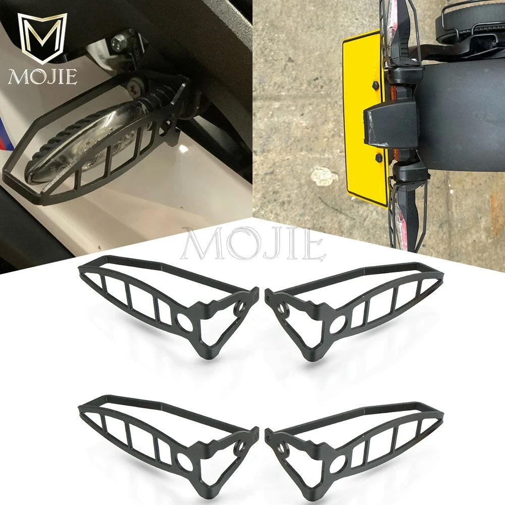 

Motorcycle Front Rear Turn Signal LED Light Protector Cover For BMW G310GS G310R S1000XR R1200GS LC R1250GS R1250R/RS RnineT