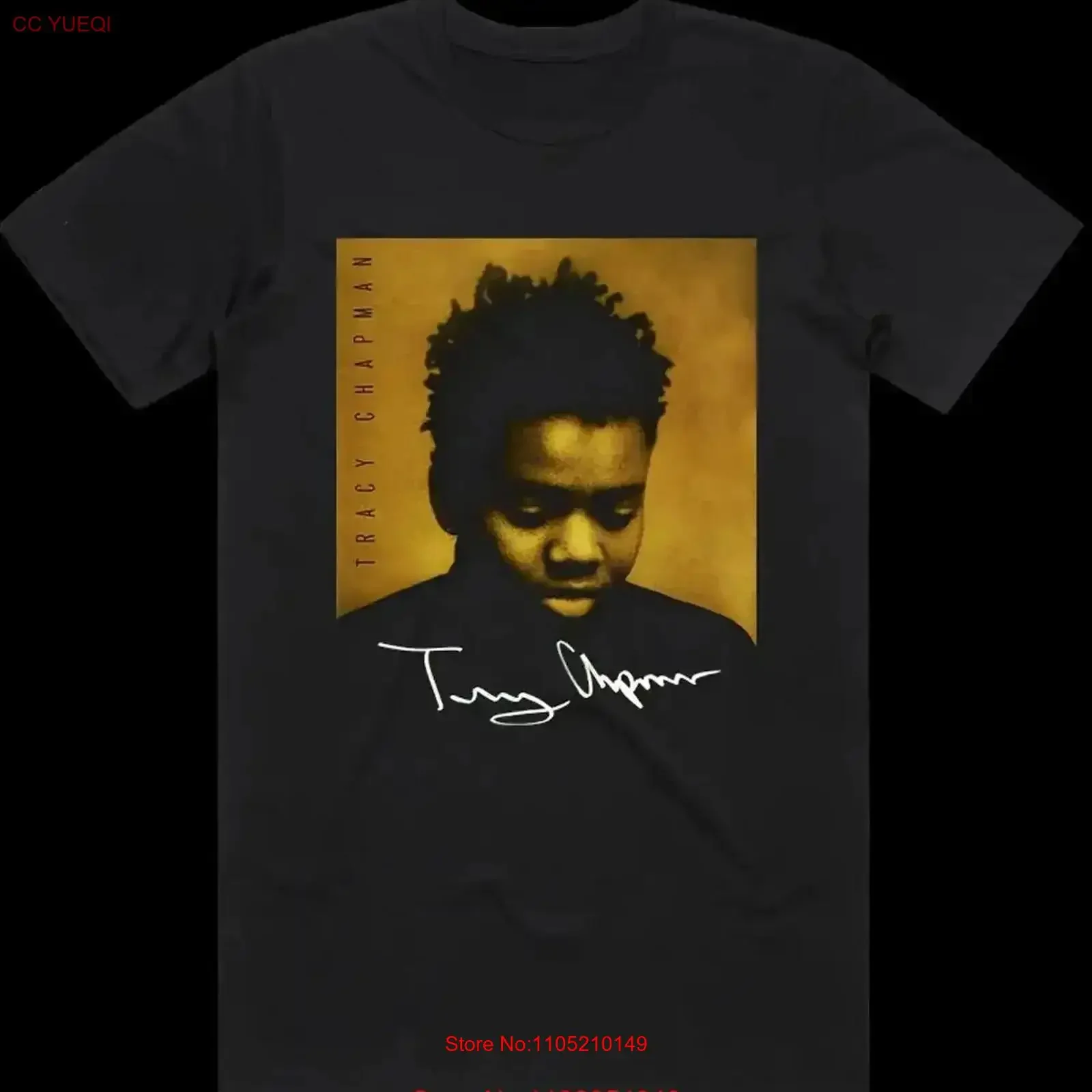 NEW Tracy Chapman ALBUM black T shirt short sleeve All sizes S to 5XL JJ3173 vintage Washed streetwear Stylish homme