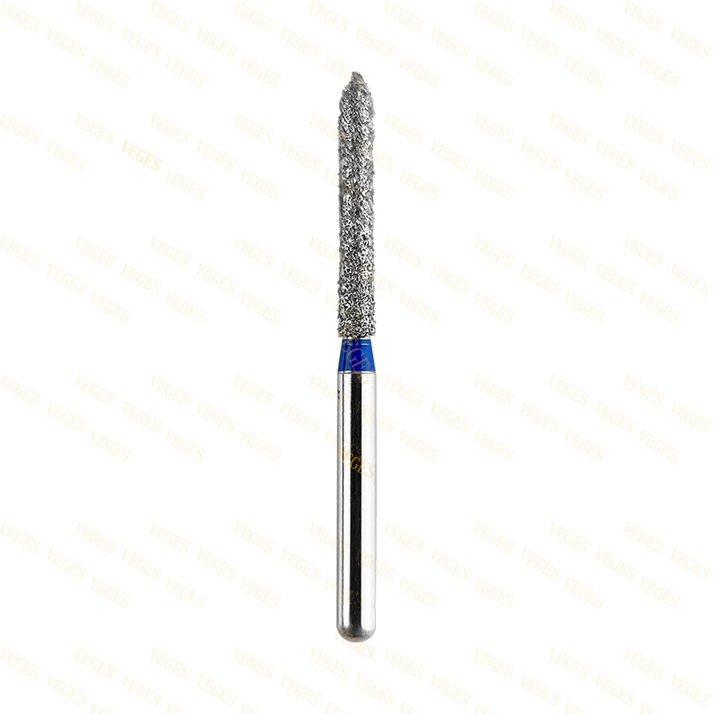 SO Type 10pcs Dental Diamond Burs Drill for Nails Emery Burs Dentistry Milling Cutters High Speed Hand Piece Dentist Strawberry