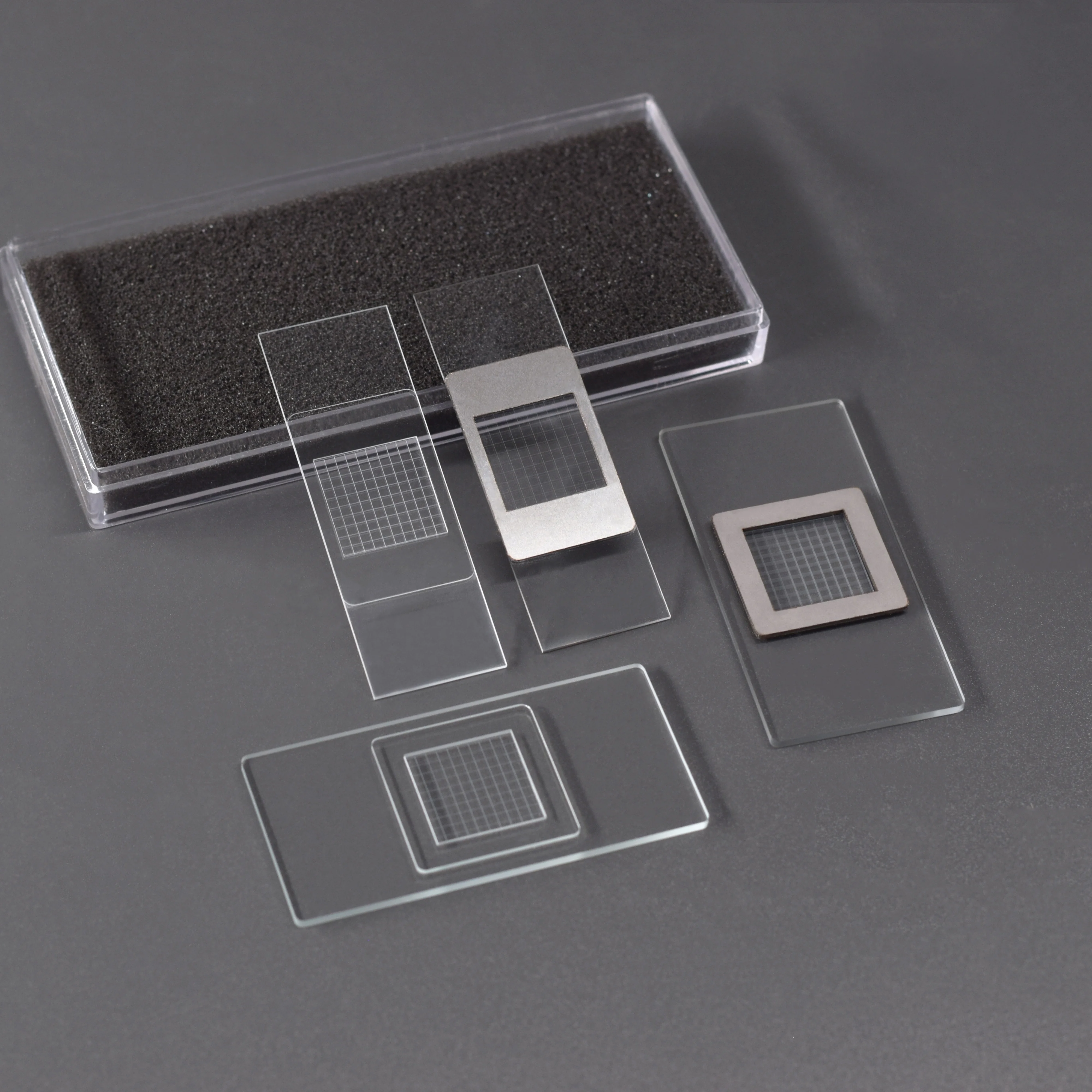 

Plankton Counting Cell Glass Microscope Slide 0.1/1ml 1000 Grids Ascaris egg Algae Count Counting box 76x25x1mm 1piece
