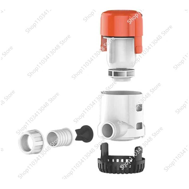 

New Innovative 360 Rotation 1500 GPH 12v Submersible Boat Marine Plumbing Electric Bilge Pump 1-1/8 Outlet (29 Mm)