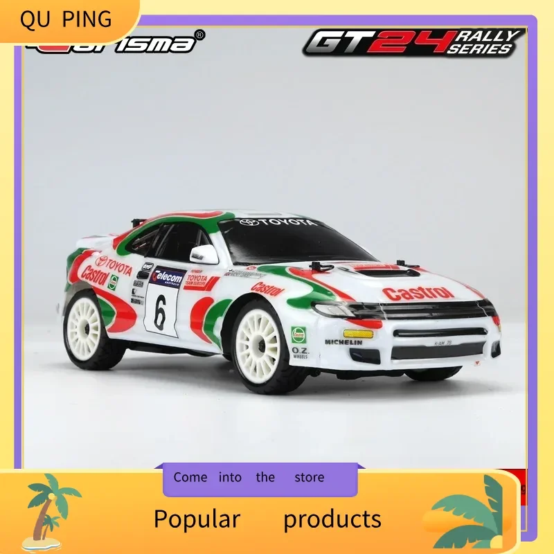 

Carisma 1/24 Scale Electric RC Car Professional Remote Control Simulation Rally Mosquito Four-Wheel Drive Toy Model for Hobbies