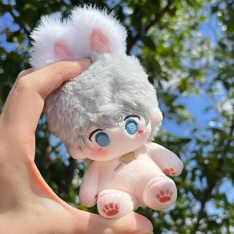 

Anime Love and Deepspace Xavier Cosplay 10cm Fluffy Cotton Maumet Cartoon Puppet Naked Baby Have Skeleton Decoration Xmas Gift