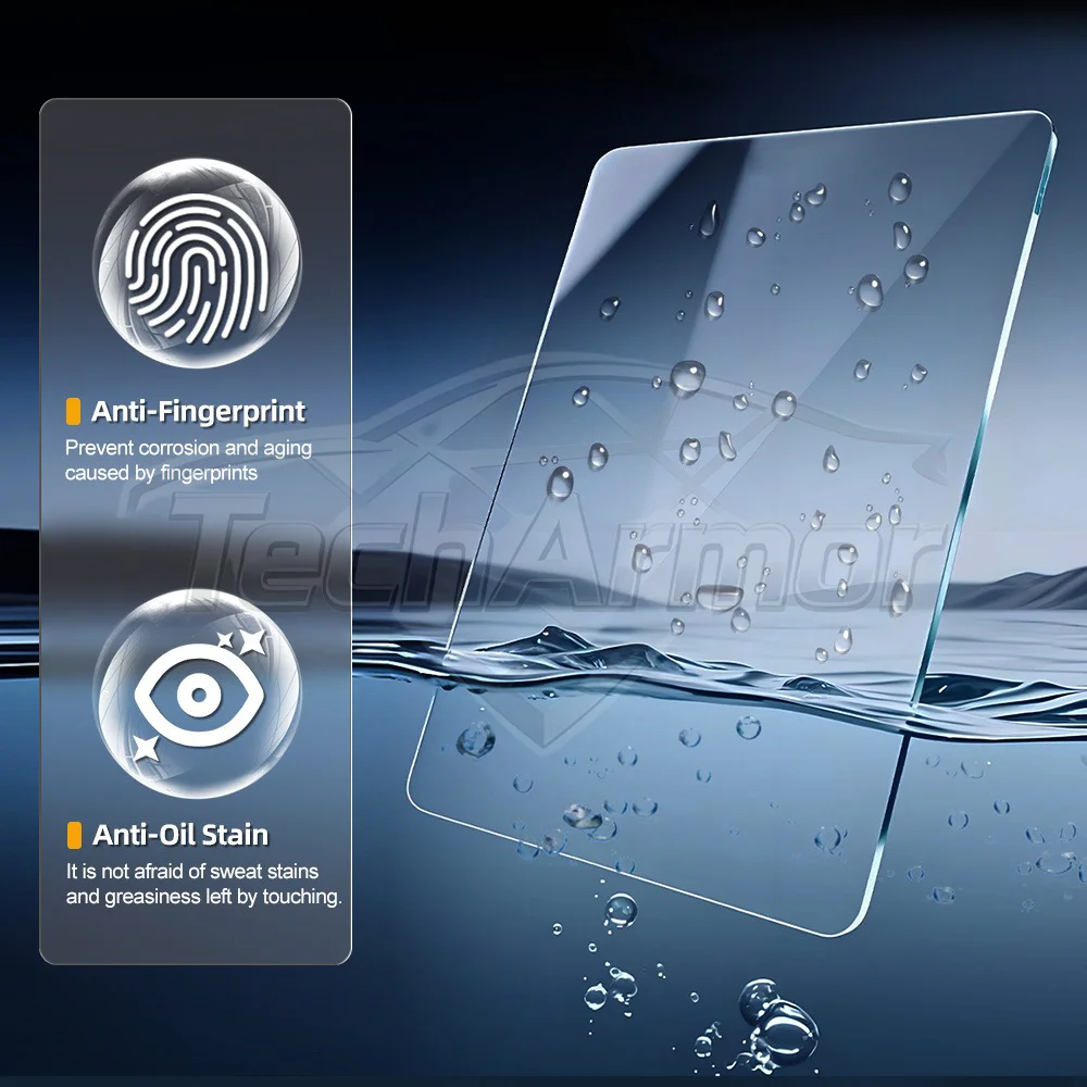 سيارة الزجاج المقسى طبقة رقيقة واقية لهوندا CR-V CRV 2017-22 السيارات لتحديد المواقع والملاحة شاشة عرض حامي الملحقات الداخلية