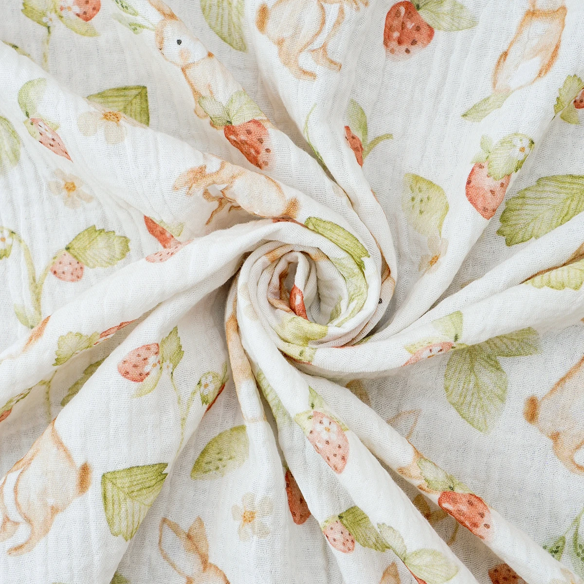 Elinfant 100% القطن الوليد قماط التفاف لينة مريحة منشفة استحمام قماط البطانيات الشاش قماط البطانيات كريب القماش