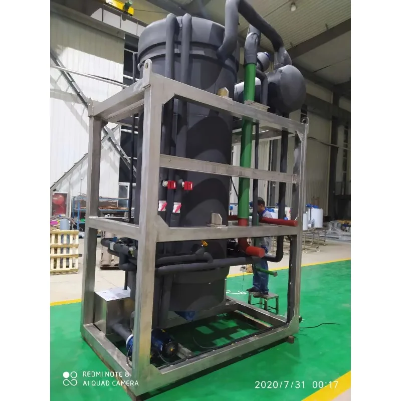 YG Customized 1-15 Ton Ice Tube Maker Machine Industrial Ice Making Ice Tube Machine for Fresh-keeping Ice Making Machine