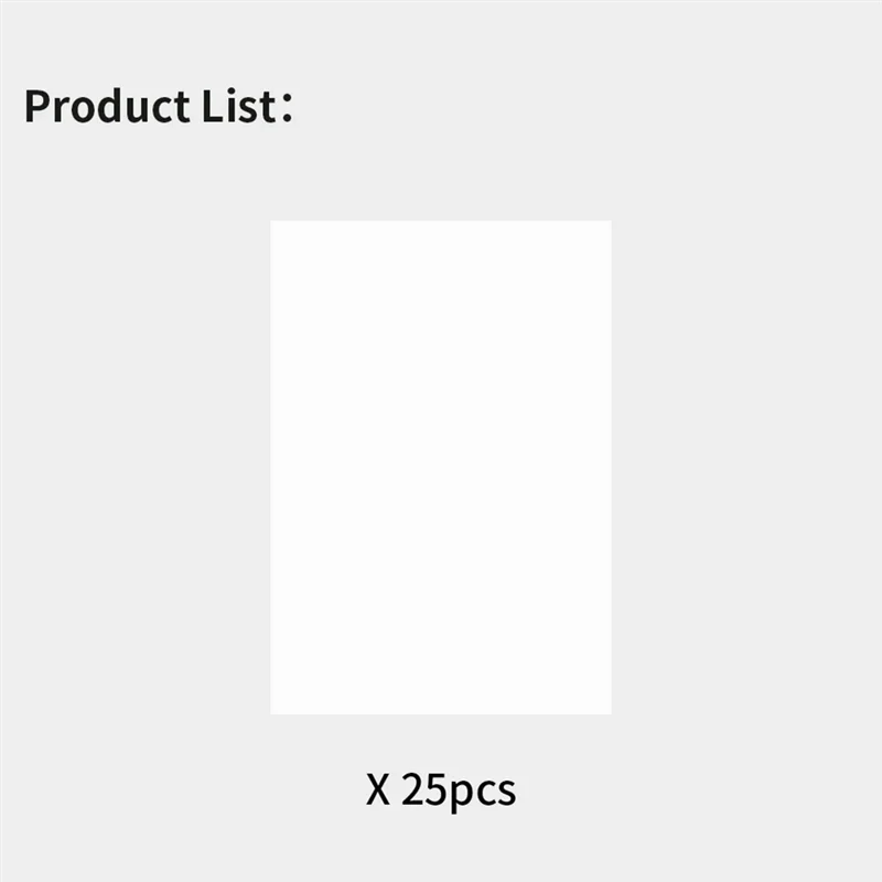 

Новинка-25 шт. бумага для карточек формата А4 для лазерной гравировки и резки Bambu Lab для 3D-принтера лазерная гравировка белого цвета