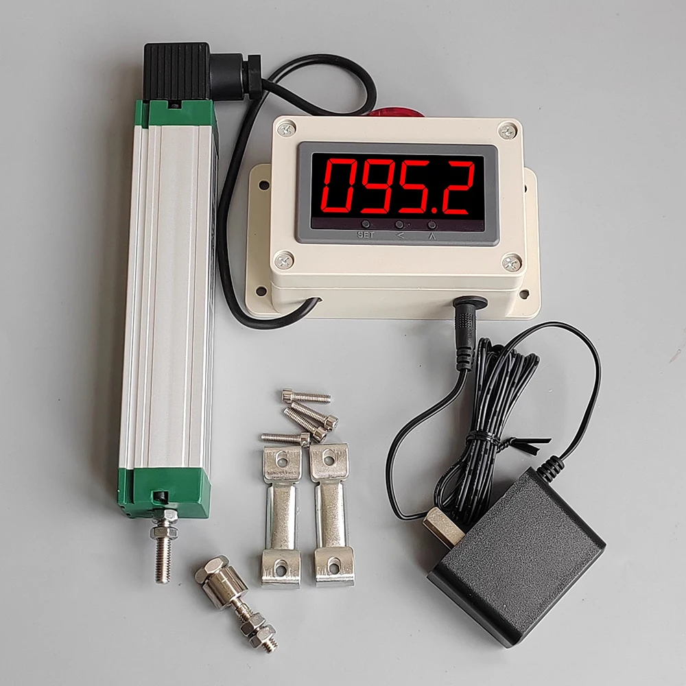 

Push-Pull Digital Electronic Caliper 0-100mm Hydraulic Rod Displacement Sensor Resistance Linear Scale Distance Measuring Gauge