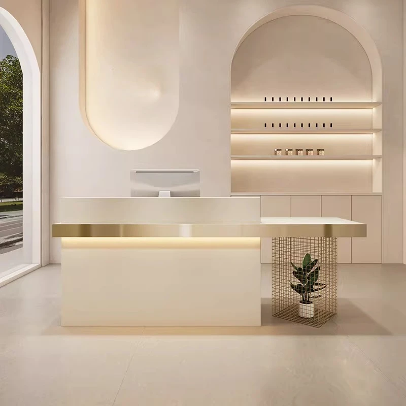 

Atril Conferencia Reception Counter Computer Desks Bellezza Atril Cash Register Business Tables Shop Desk Office Salon Chairs