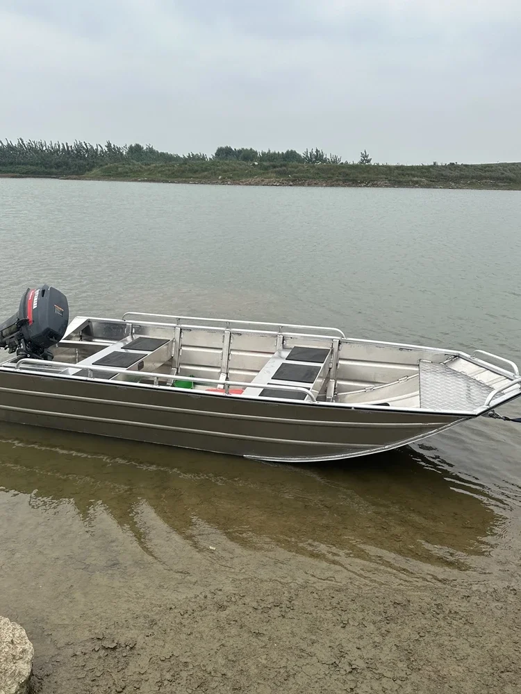 Aluminum alloy thickened magnesium aluminum speedboat assault Luya fishing boat fishing motorboat yacht sea fishing boat