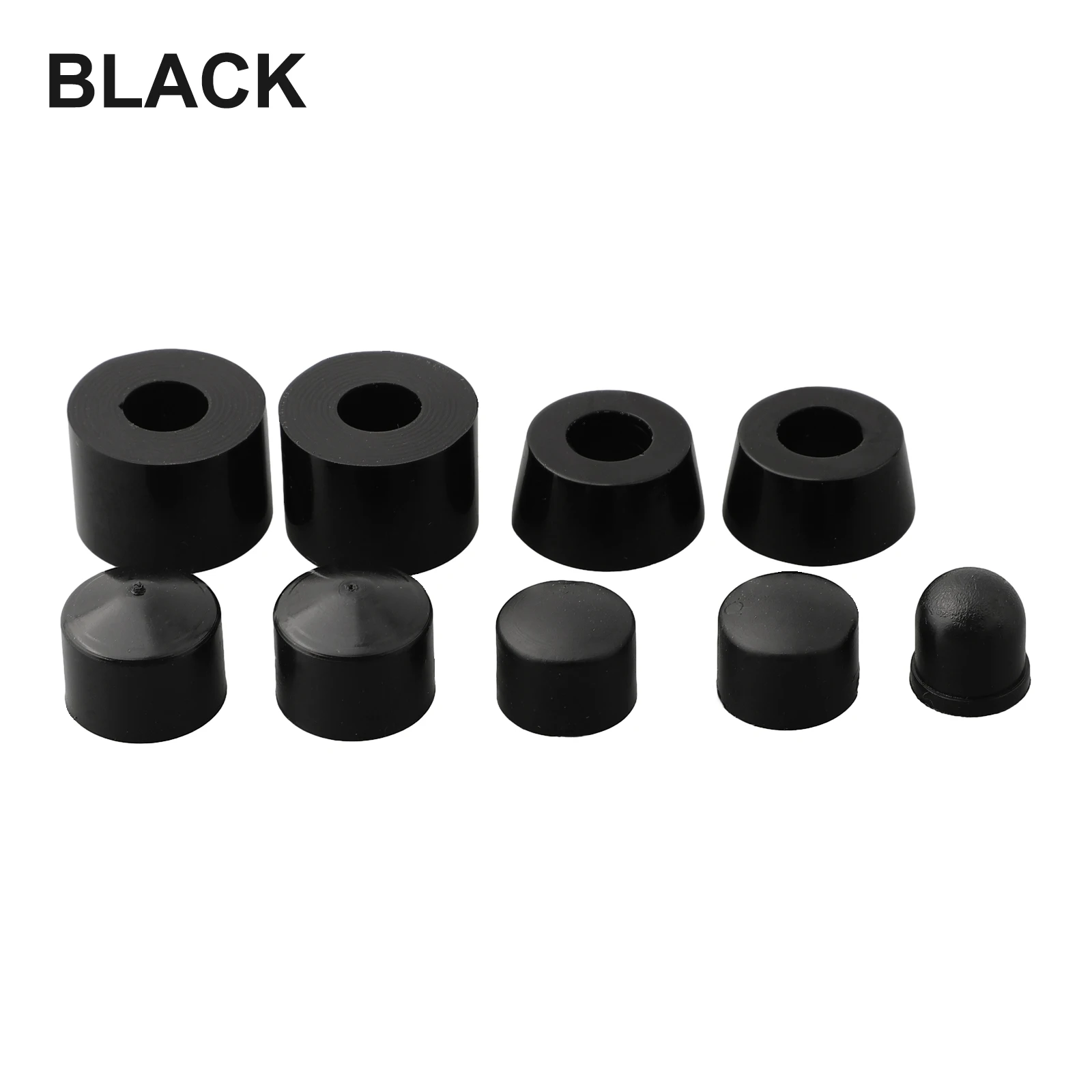 Kit de Reparación de Trucks para Skateboard, Bujes, Cubiertas de Bujes, Copas de Truck, Kit de Arandelas, Arandelas, Longboard