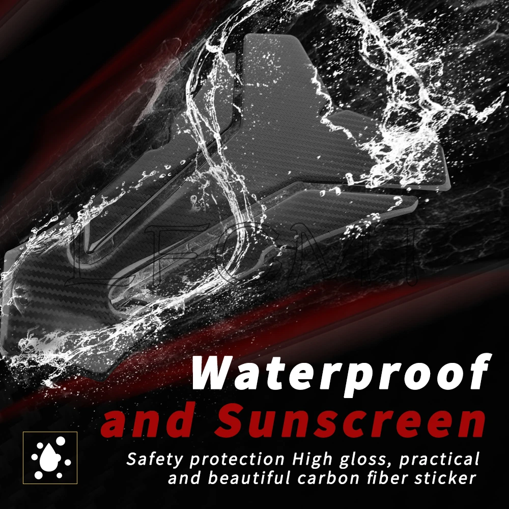 Apto para yamaha YZF-R3 yzfr r15 r25 YZF-R125 MT-03 MT-15 MT-25 M-slaz150 almofada do tanque de combustível da motocicleta tampa gás protetor adesivo decalque