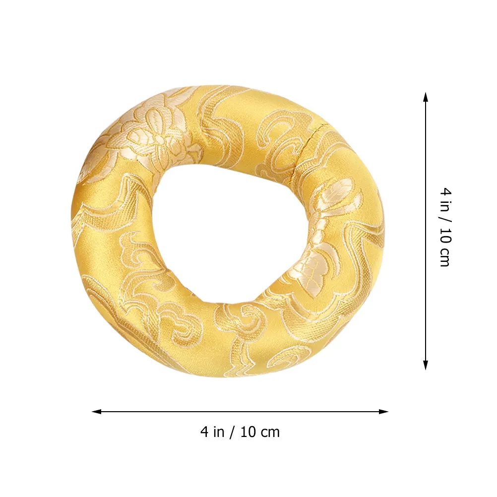1Pcs Buddha Singing Bowl Cushion Cotton Gasket for 9-11Cm Tibetan Bowls Meditation Healing Sound Protection Mat
