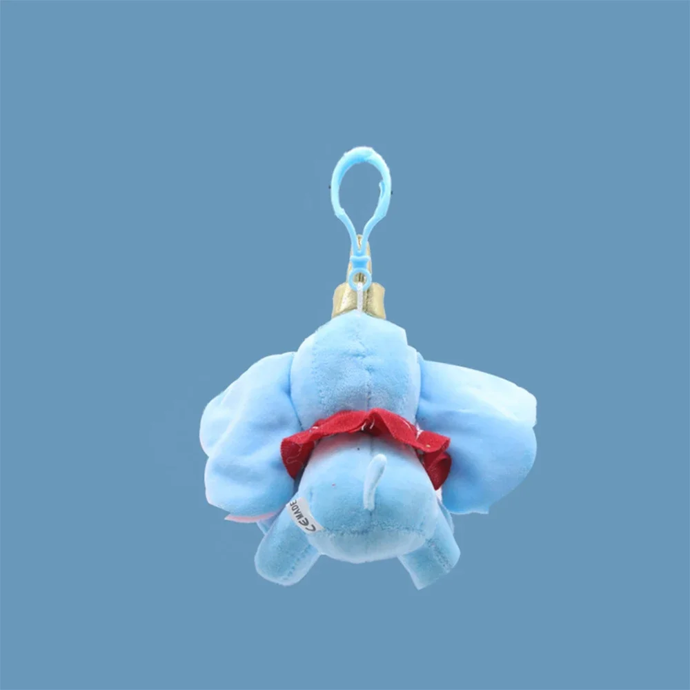 Disney Cute Dumbo Stuffed Animal Plush ToysSmall Pendant Lovely Peluche Cartoon Elephant Dol!Presents for Children Key Chain