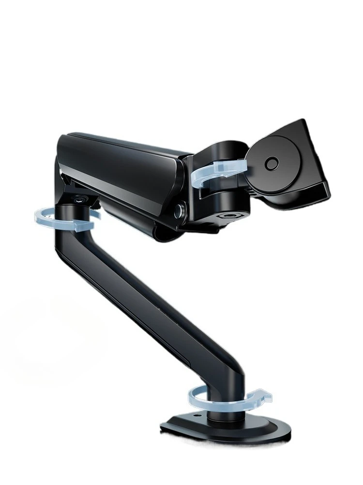 Monitor stand, robotic arm, lifting cantilever, capable of tilting up and down and turning around