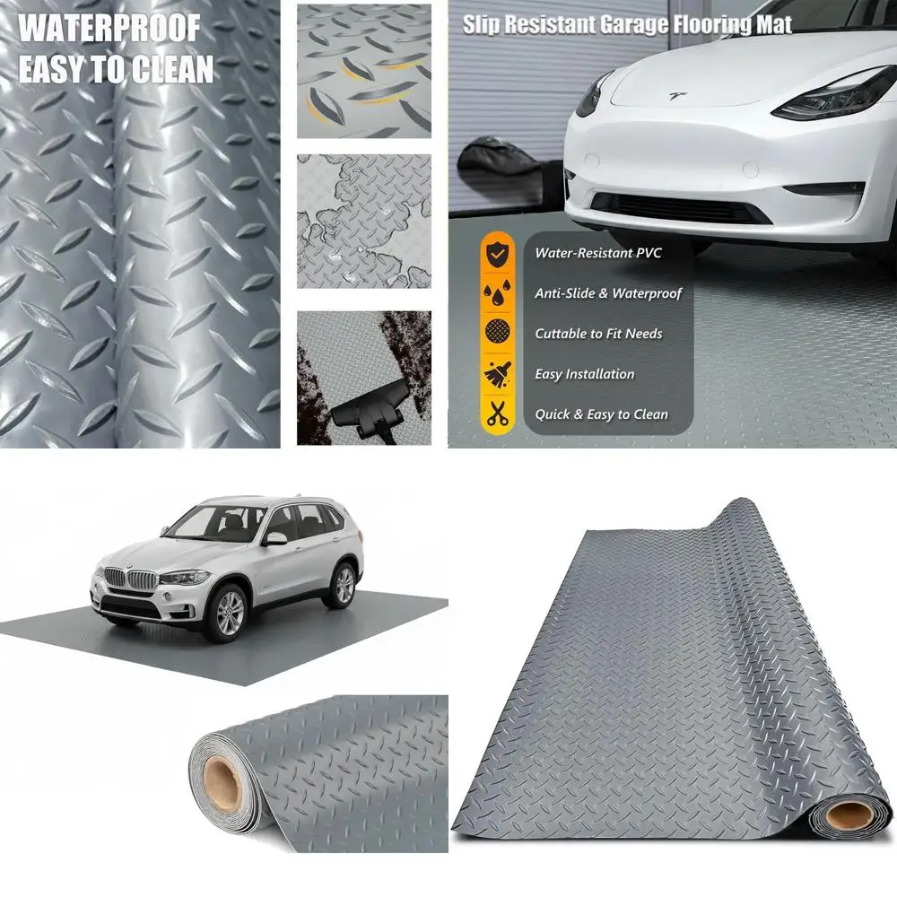 Thick Pvc Garage Fl…