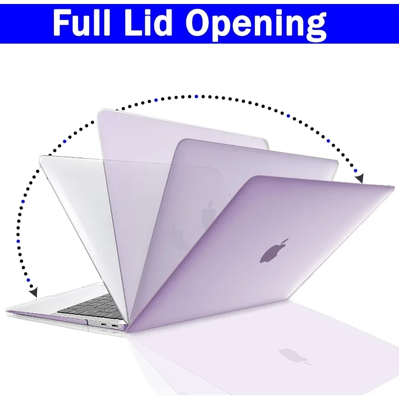 Laptop Case for MacBook Air 13.6 Cover Macbook Pro 13 Case Air 15.3 Shell Funda Macbook Pro 14 16 Cases 2021 2024 M3 M2 M1 Capa