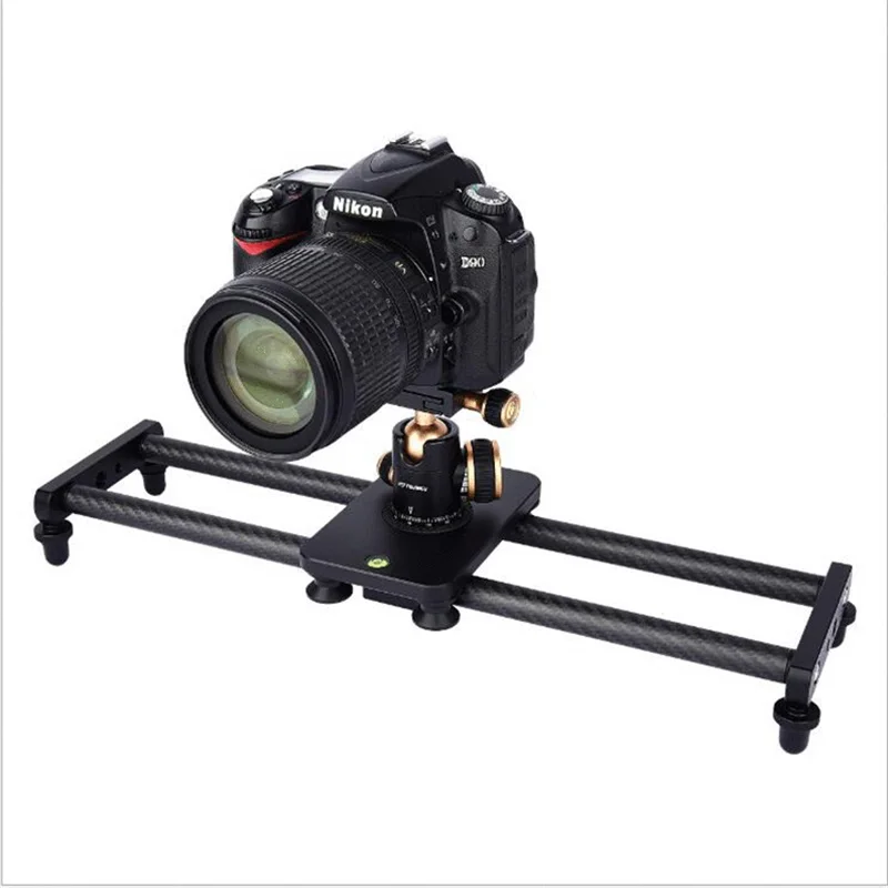 

Portable 40CM Carbon Fiber Camera Track Slider for Canon Nikon Sony DSLR Smartphone Lightweight Smooth Video Stabilizer Rail