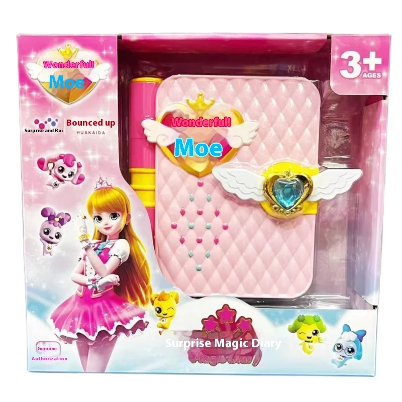 

New Hot Catch Teenieping Surprise Magic Book Learning Diary Children'S Puzzle Girl Toy Treasure Box Gift Box In Stock