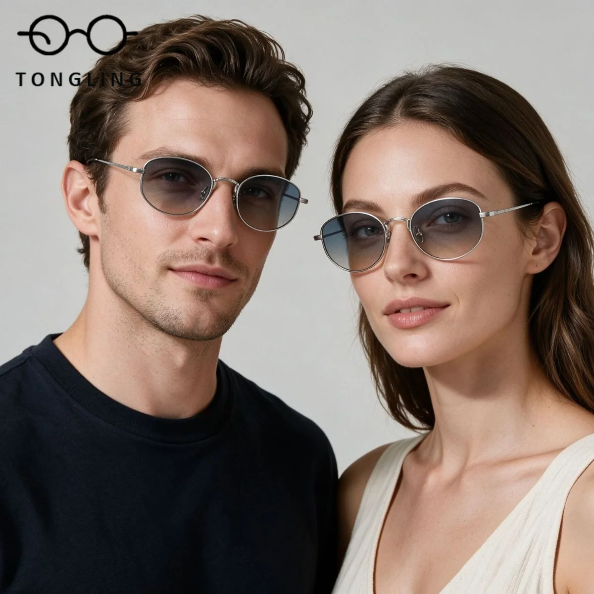 2026 New Top-Quality Fashion Titanium Metal Men Business Driving Glasses Retro Handcrafted Women Outdoor Driving UV400 Sunglass
