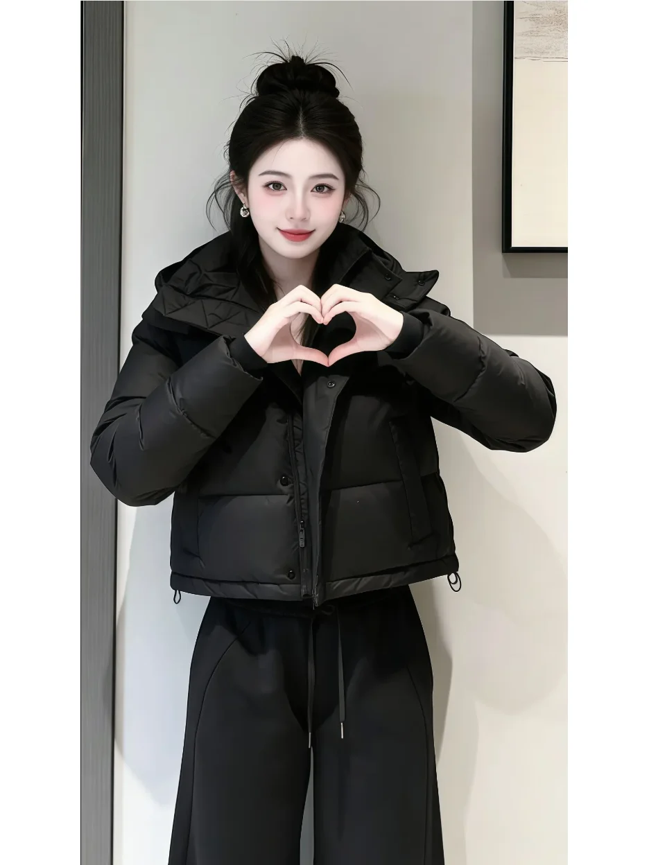 

Женское зимнее хлопковое джето ort Thieneded, новое антихолодное корейское модное пальто для поездок на работу, европейские товары