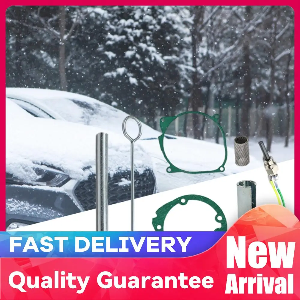 

Комплект из 7 предметов: китайские автомобильные отопители 5-8 кВт, комплект для парковочного отопления автомобиля, керамическая свеча накаливания, ключ, прокладка, сервисный комплект для дизельного воздушного отопителя