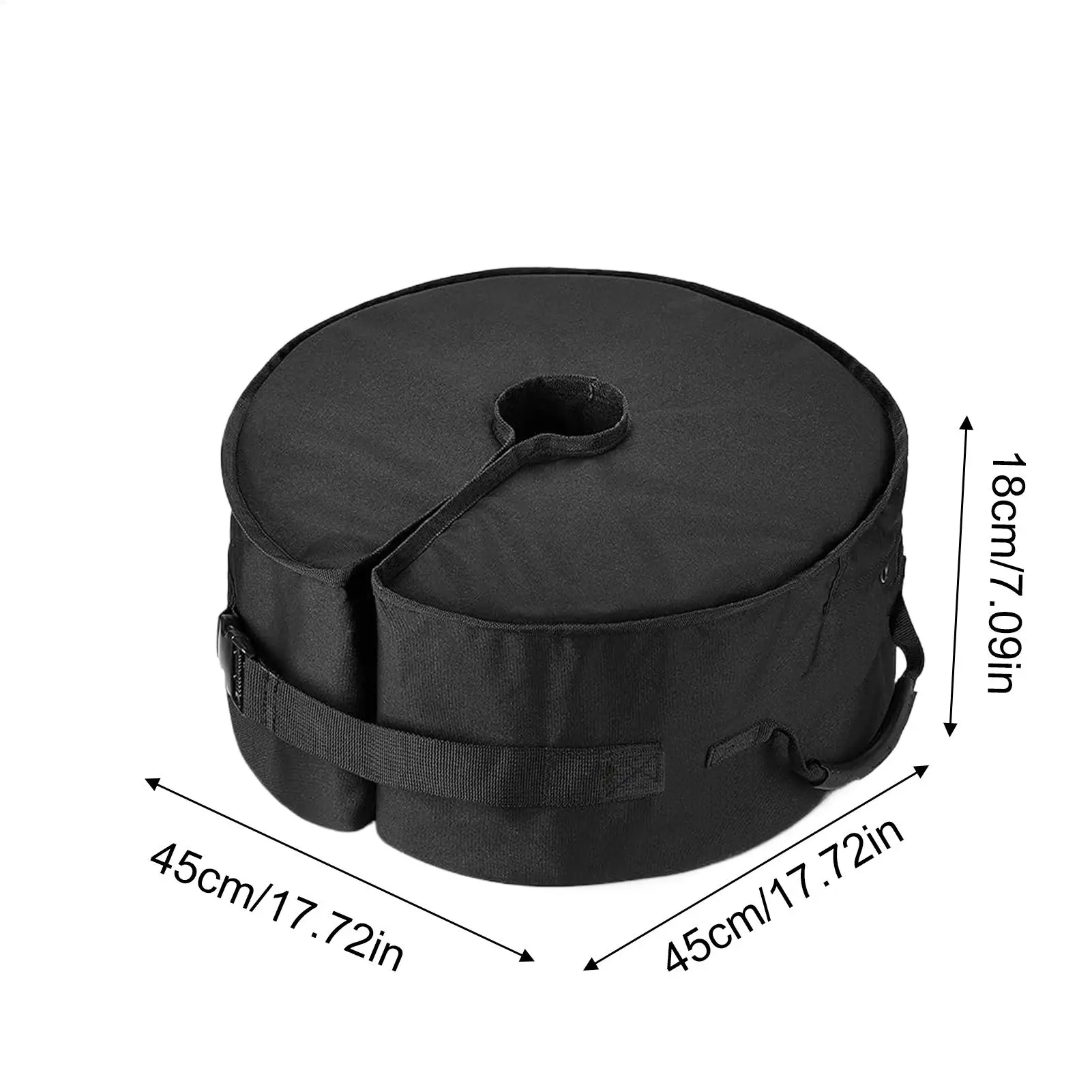 Heavy Duty Outdoor Umbrella Base Weight Sand Bag 90lbs Fillable Stabilizer for Cantilever Offset Patio Umbrellas Weights Sandbag image 6