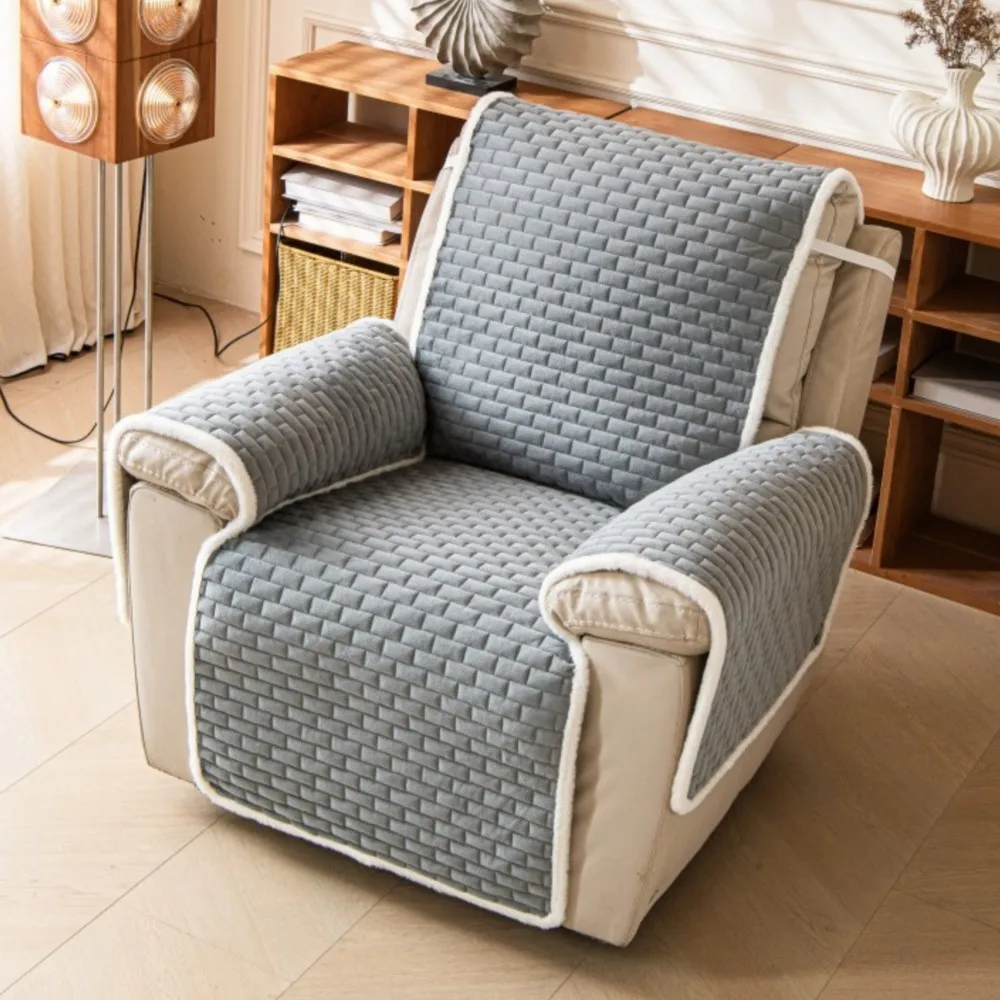 

Весенняя коллекция 2026: Нескользящая подушка для дивана, всесезонная вельветовая накладка на сиденье, чехол для одноместного электрического кресла-реклайнера, функциональные электрические диваны