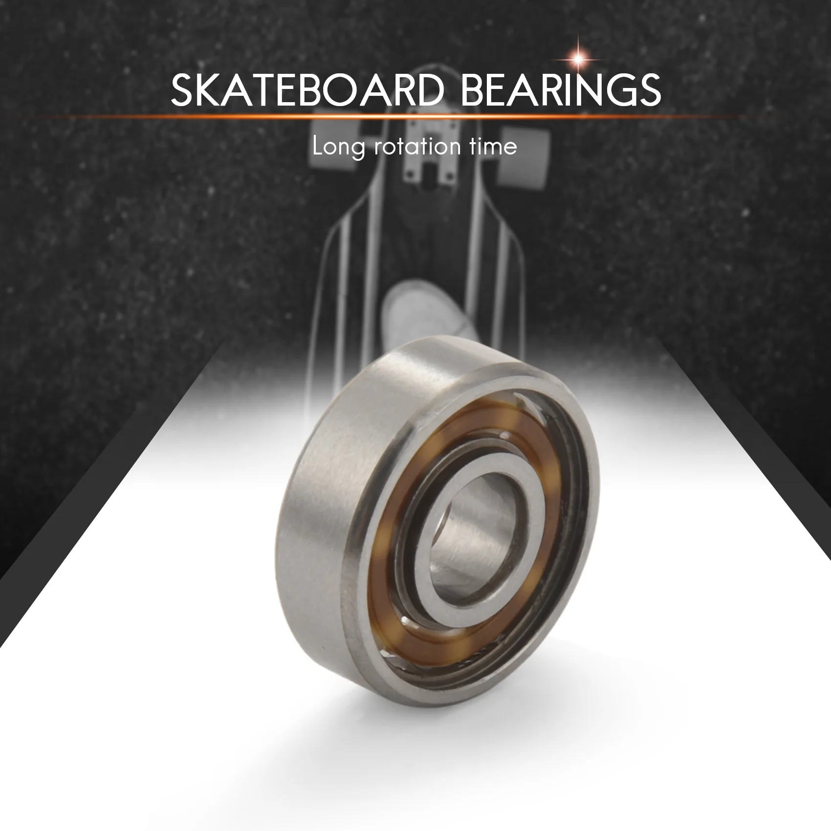 

ABLB-4Pcs 608 Шарикоподшипники Подшипники для скутера Высокая точность Рейтинг Длительный срок службы