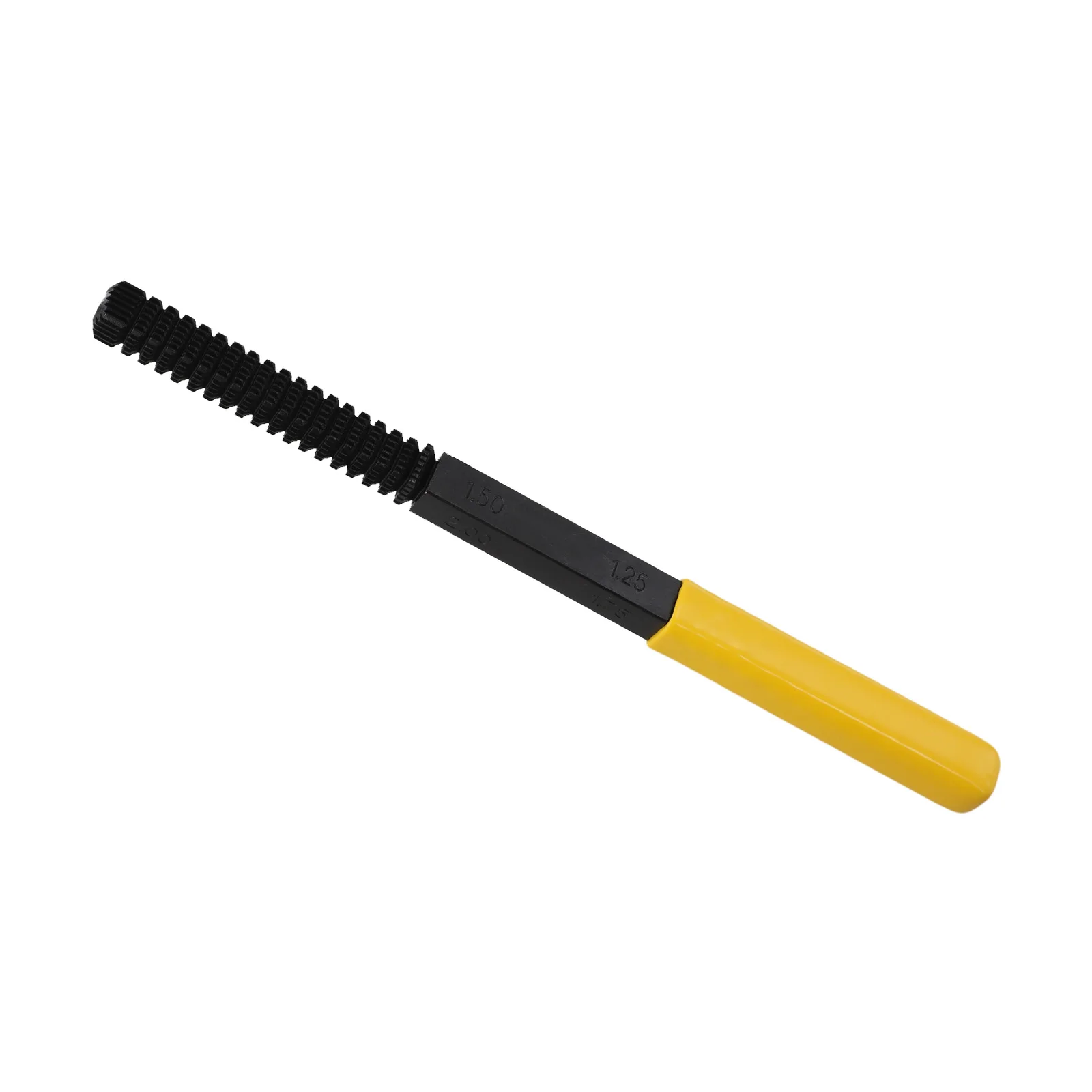 Thread Repair Files Set with Ergonomic Handle 8 Metric Sizes for Effective Restoration of Damaged External Threads