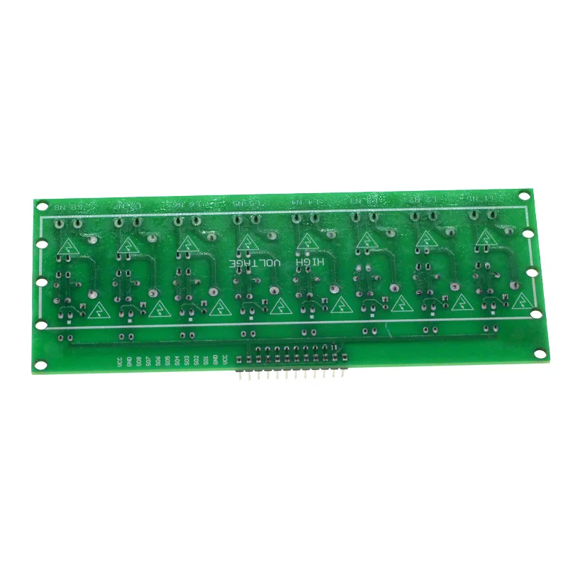 AC 220V 8 Channel MCU TTL Level 8 Ch Optocoupler Isolation Test Board Isolated Detection Tester Module PLC Processors