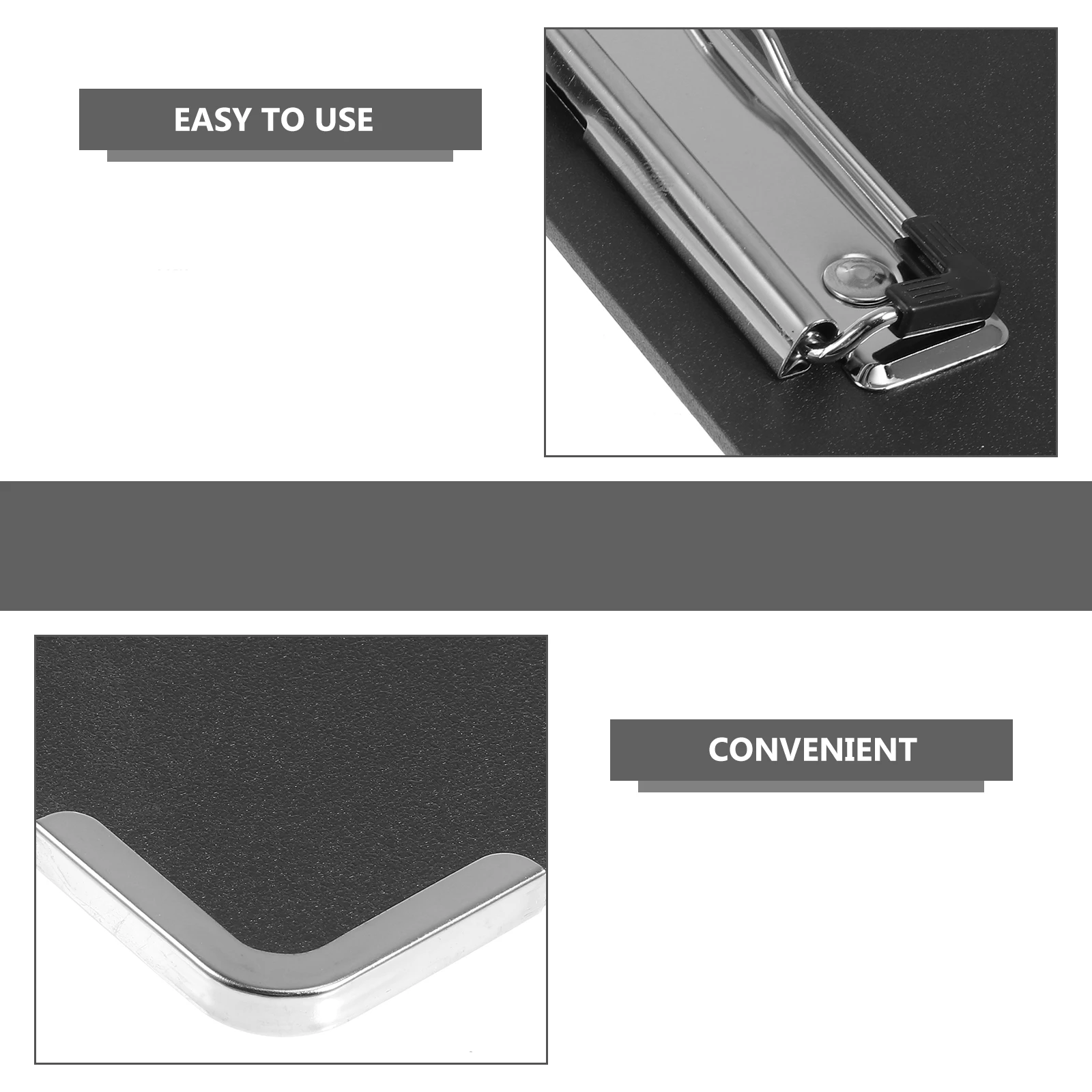 

2Pcs Sketch Board Drawing Clip Board Plastic Profile Folder Student Lightweight Portable Compact Display Writing Pad